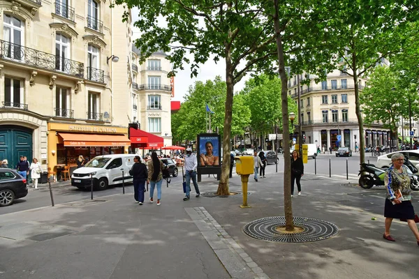 Paris France May 2022 Boulevard Des Capuciines — стокове фото