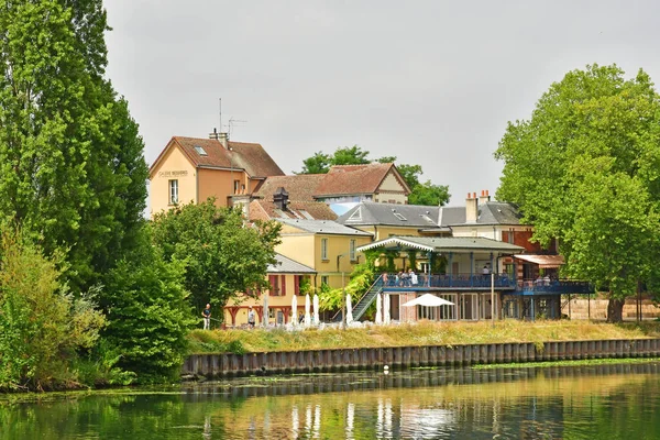 Chatou France July 2022 Maison Fournaise Famous Restaurant Frequented Impressionists — Foto de Stock