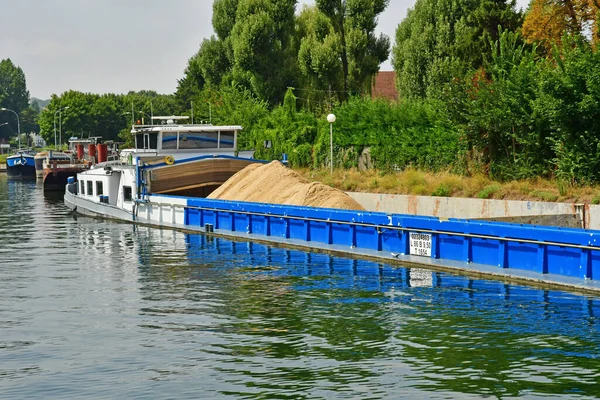 Chatou France July 2022 Cruise Seine River — Stock Photo, Image