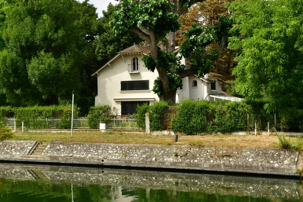 Chatou France July 2022 Cruise Seine River — Foto Stock