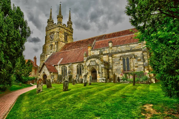 Penshurst England Июня 2022 Года Иоанно Предтеченская Церковь — стоковое фото