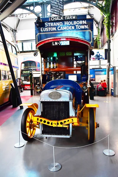 Londýn Anglie Červen 2022 Londýnské Muzeum Dopravy — Stock fotografie