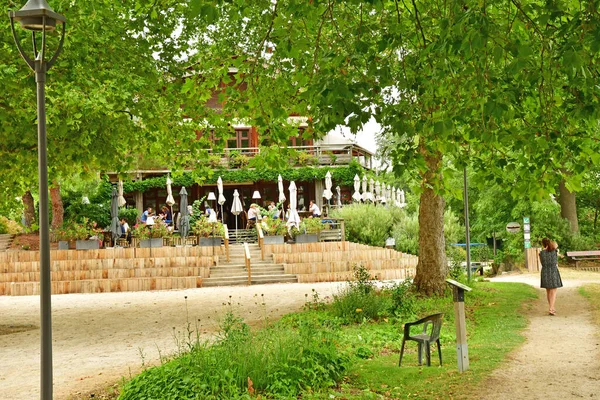 Chatou France July 2022 Restaurant Island Impressionists — стоковое фото