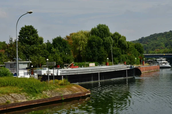 Bougival France July 2022 Picturesque Lock — Foto Stock