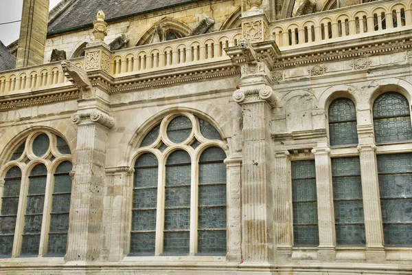 Les Andelys France July 2022 Notre Dame Collegiate Church — Stock Fotó