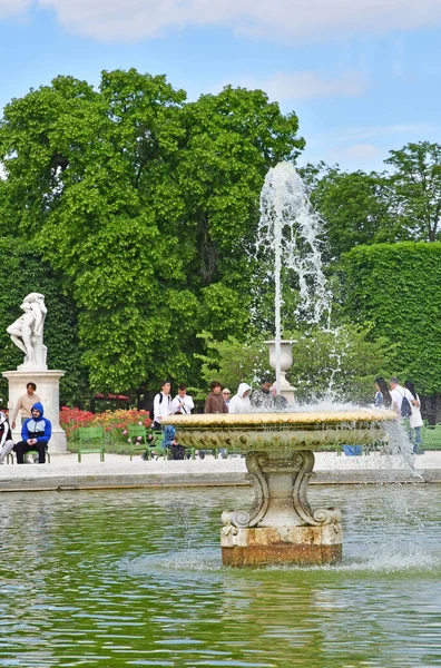 Paris France May 2022 Tuileries Garden — стокове фото