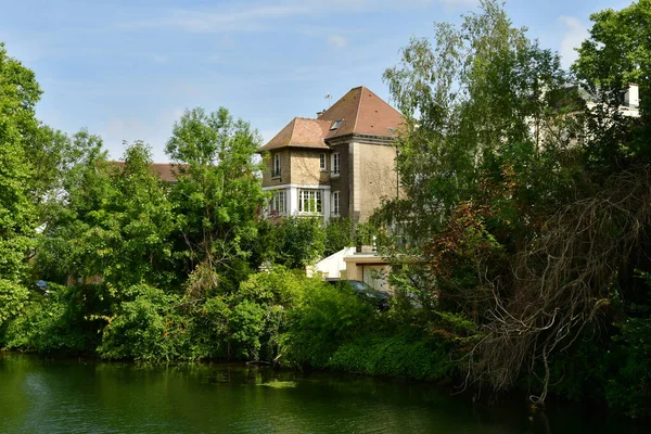 Bougival Francie Červenec 2022 Malebné Město — Stock fotografie