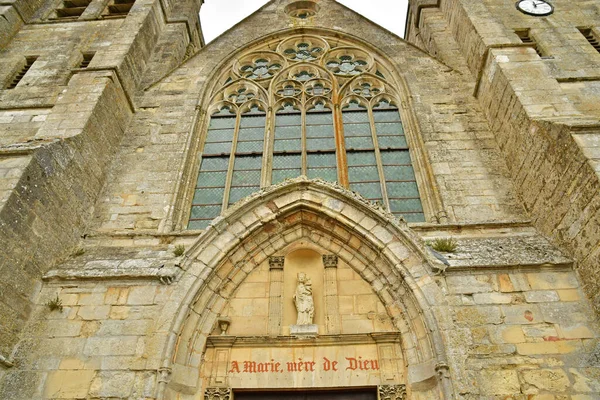 Ecouis France July 2022 Notre Dame Collegiate Church — Foto de Stock