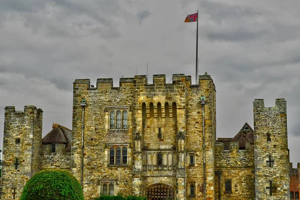 Hever Inglaterra Junho 2022 Hever Castle Casa Infância Anne Boleyn — Fotografia de Stock