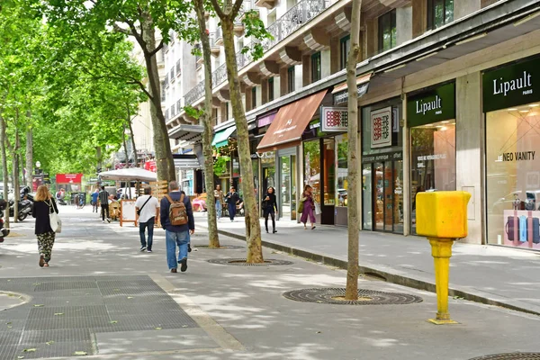 Paris France May 2022 Boulevard Des Capuciines — Fotografia de Stock