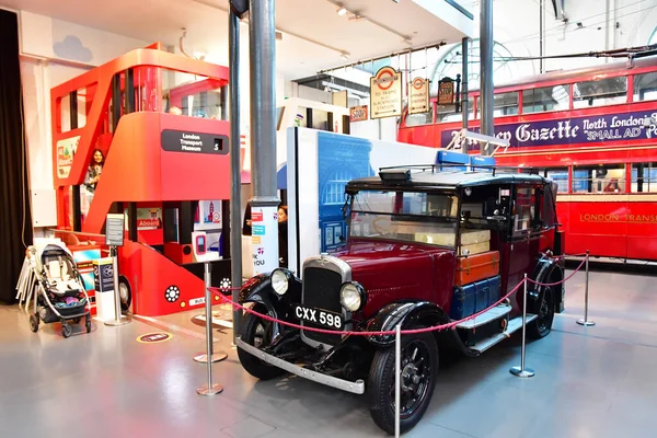 Λονδίνο Αγγλία Ιουνίου 2022 Μουσείο Μεταφορών Του Λονδίνου — Φωτογραφία Αρχείου