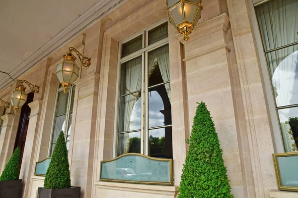 Paris France May 2022 Meurice Hotel Rivoli Street — ストック写真