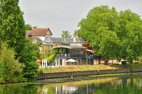 Chatou France July 2022 Maison Fournaise Famous Restaurant Frequented Impressionists — Stock Photo, Image