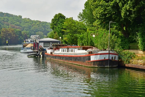 Chatou France July 2022 Cruise Seine River — ストック写真