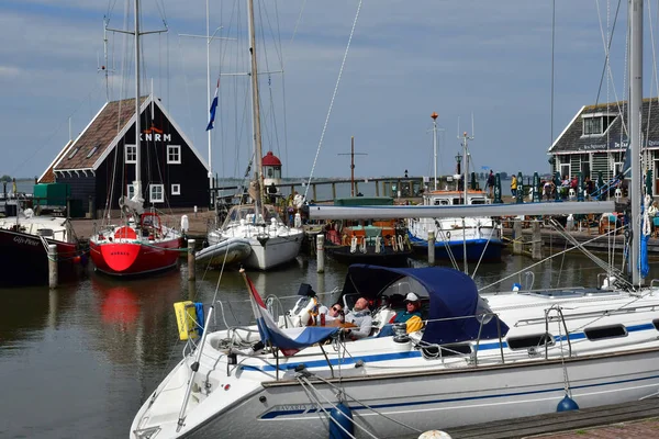 Marken Netherlands May 2022 Touristy Village Centre — Stok fotoğraf