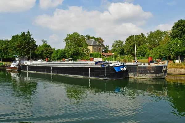 Bougival France July 2022 Picturesque Lock — Foto Stock