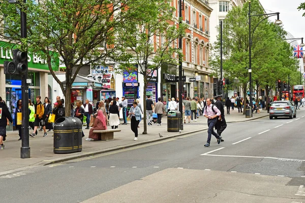 London England Juni 2022 Die Oxford Street — Stockfoto