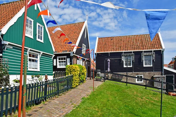 Marken Netherlands May 2022 Touristy Village Centre — Stockfoto