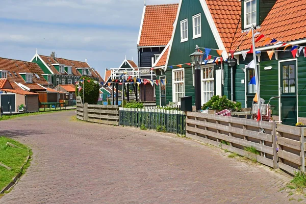 Marken Netherlands May 2022 Touristy Village Centre — Stock Photo, Image