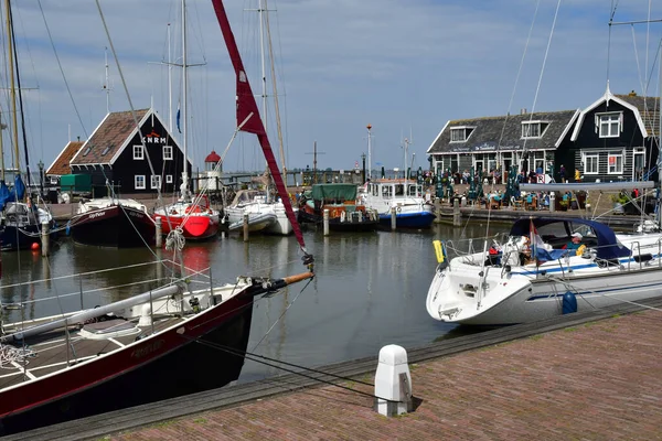 Marken Netherlands May 2022 Touristy Village Centre — Stok fotoğraf