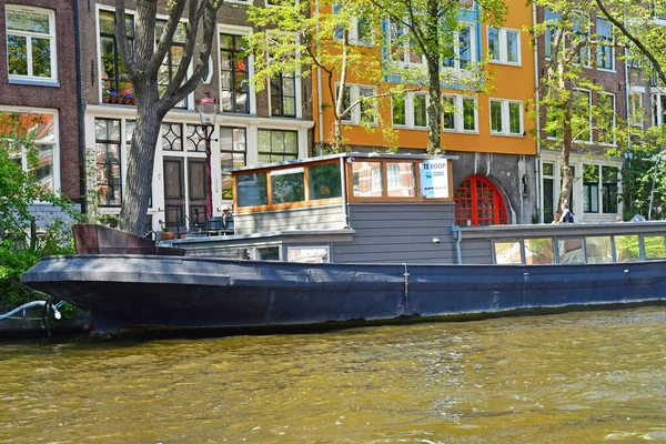 Amsterdam Pays Bas Mai 2022 Centre Ville Touristique — Photo