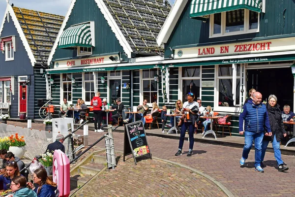 Marken Netherlands May 2022 Touristy Village Centre — kuvapankkivalokuva