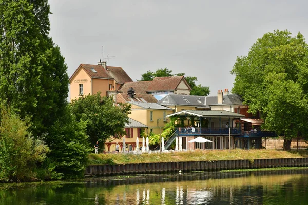 Chatou France July 2022 Maison Fournaise Famous Restaurant Frequented Impressionists — Stock Photo, Image