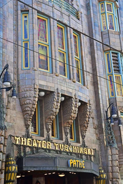 Amsterdam Nederländerna Maj 2022 Tuschinski Teatern Turistiga Centrum — Stockfoto