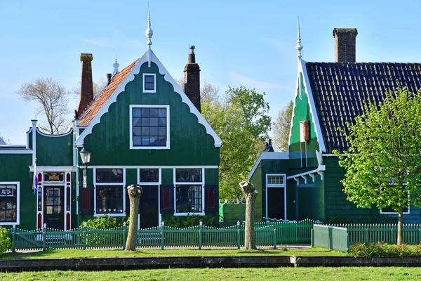 Zaanse Schans Netherlands May 2022 Picturesque Historical Village — Stockfoto