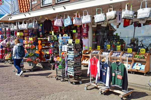 Edam Volendam Netherlands May 2022 Souvenir Gift Shop Touristy City — Fotografia de Stock