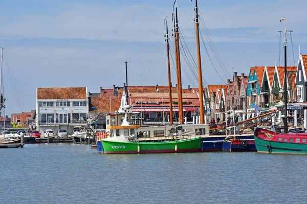 Edam Volendam Netherlands May 2022 Touristy City Centre — Stok fotoğraf