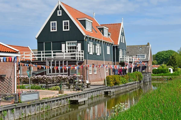 Marken Netherlands May 2022 Touristy Village Centre — 스톡 사진