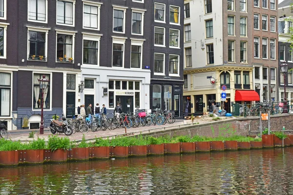 Amsterdam Pays Bas Mai 2022 Centre Ville Touristique — Photo