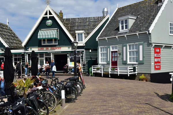 Marken Netherlands May 2022 Touristy Village Centre — Fotografia de Stock