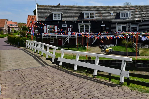 Marken Netherlands May 2022 Touristy Village Centre — Foto de Stock