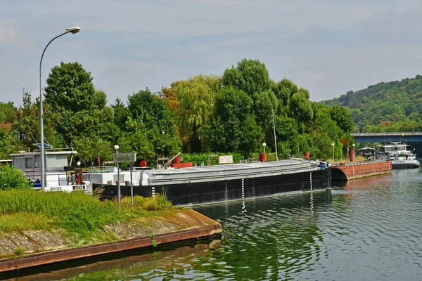 Bougival France July 2022 Picturesque Lock — ストック写真