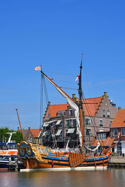 Edam Volendam Netherlands May 2022 Touristy City Centre — Stok fotoğraf