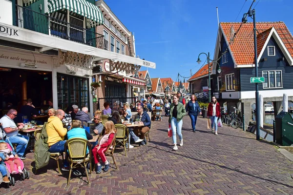 Edam Volendam Netherlands May 2022 Restaurant Bar Touristy City Centre — Stockfoto
