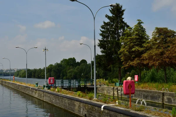 Bougival France July 2022 Picturesque Lock — ストック写真