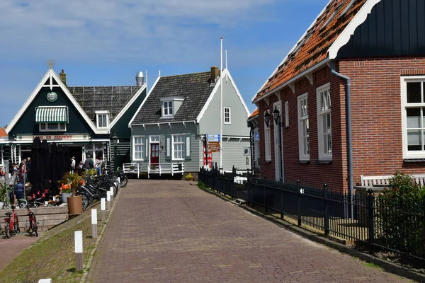 Marken Netherlands May 2022 Touristy Village Centre - Stock-foto