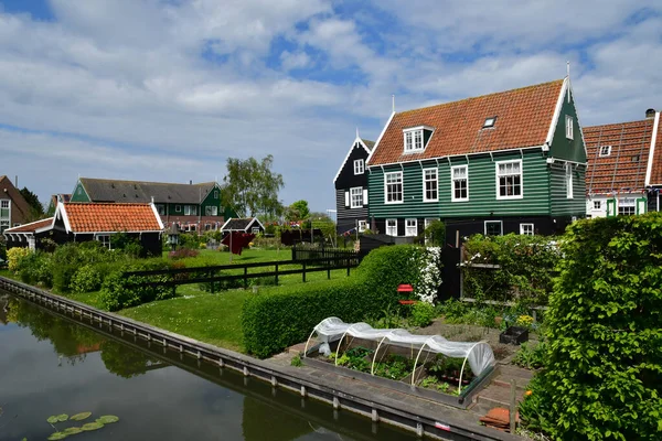 Marken Netherlands May 2022 Touristy Village Centre — Stock Photo, Image