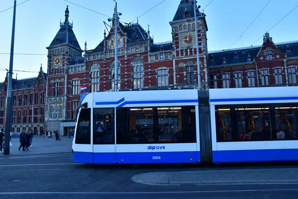 Amsterdam Netherlands May 2022 Central Station District — Stok fotoğraf