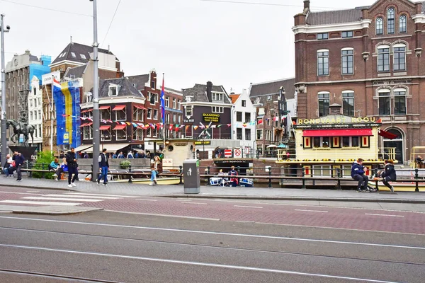 Амстердам Нідерланди Травня 2022 Року Центр Міста — стокове фото