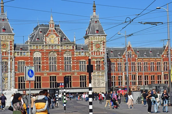 Amsterdam Netherlands May 2022 Central Station — Foto Stock