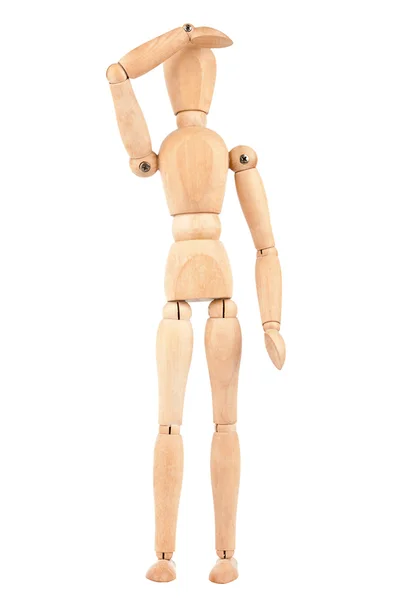 Wooden dummy — Stock Photo, Image