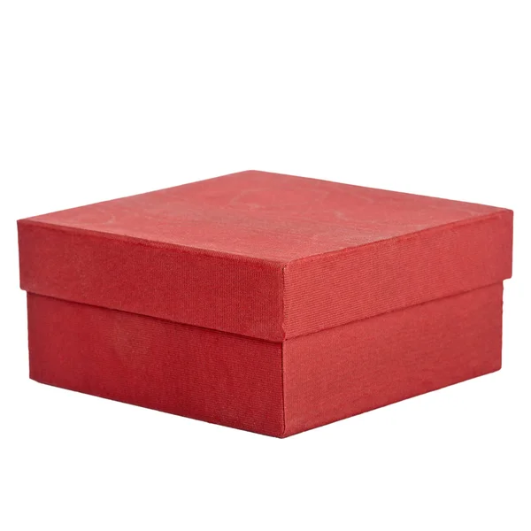 Red gift box — Stock Photo, Image