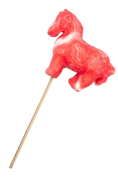 Horse shape lollipop — Stock Photo, Image