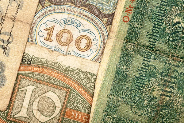 Old german money — Stock Photo, Image