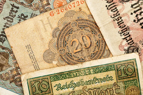 Old german money — Stock Photo, Image