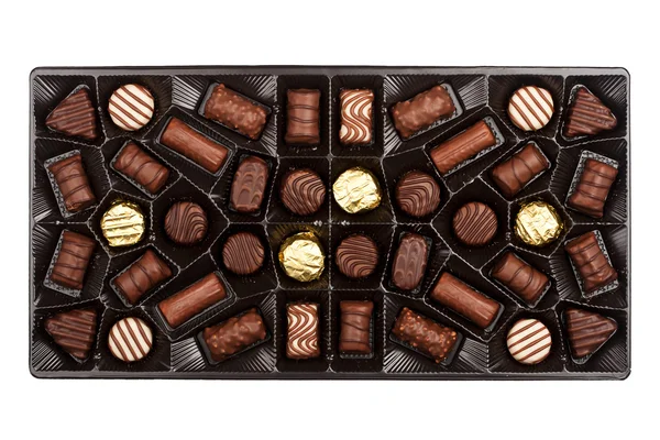 Caja de chocolates — Foto de Stock